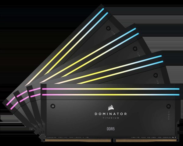 CORSAIR DOMINATOR TITANIUM 32GB (2 x 16GB) DDR5 6000 (PC5 48000) - 64GB (4 x 16GB),DDR5 6400 (PC5 51200),32,Black