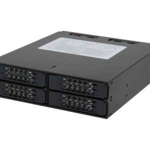 4x 2.5" SSD/HD in 1x 5.25" Bay SATA Hot-Swap Backplane Cage
