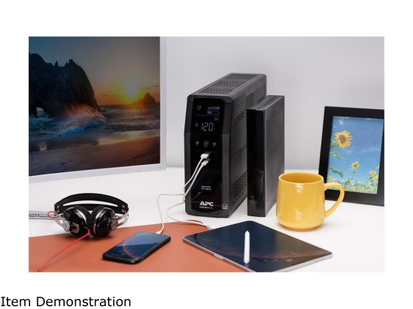 Back UPS PRO BR, SineWave, 2 USB Charging Ports, AVR, LCD interface
