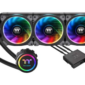Thermaltake TH ARGB Liquid Cooling System - Floe,3 Fan Slots (120 mm),Black
