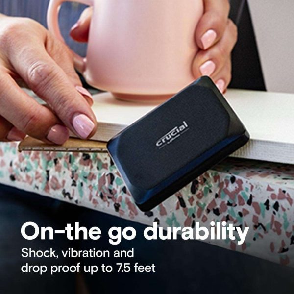 Crucial X9 4TB Portable SSD - Up to 1050MB/s Read - PC and Mac, Lightweight and small - USB 3.2 External Solid State Drive - CT4000X9SSD9