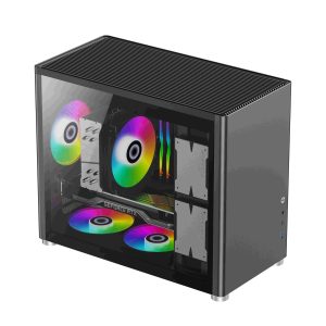GAMEMAX Micro ATX Tower Black - Black