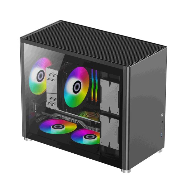 GAMEMAX Micro ATX Tower Black - Black