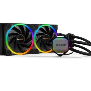 be quiet! PURE LOOP 2 FX 240mm AIO CPU Water Cooler | High Performance AIO | 2 Light Wings 120mm PWM high-speed fans | ARGB Hub | Refillable Port | BW013 - 2 Fan Slots (140 mm),280mm,280mm Radiator