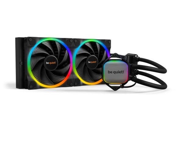 be quiet! PURE LOOP 2 FX 240mm AIO CPU Water Cooler | High Performance AIO | 2 Light Wings 120mm PWM high-speed fans | ARGB Hub | Refillable Port | BW013 - 2 Fan Slots (140 mm),280mm,280mm Radiator