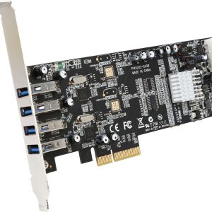 PCI Express to USB Card - 4 Ext Dual Bus