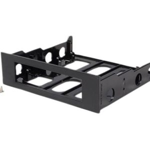 Metal 3.5" to 5.25" Drive Adapter Bracket - 1 x 3.5in (Front Bay),1 x 5.25in