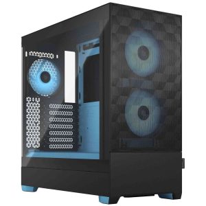 Fractal Design Pop Air ATX Mid Tower Black - Pop Air RGB (Cyan Core)