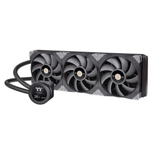 Thermaltake TH ARGB Liquid Cooling System - TOUGHLIQUID Ultra,3 Fan Slots (140 mm),Black
