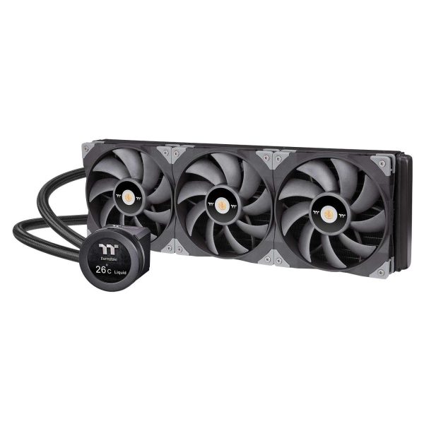 Thermaltake TH ARGB Liquid Cooling System - TOUGHLIQUID Ultra,3 Fan Slots (140 mm),Black