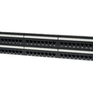 48-Port Cat6 Patch Panel 568B