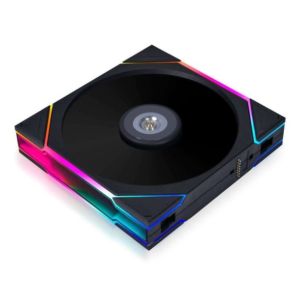 Lian Li UNI FAN TL120 3 PCS PACK Black .  (Fan controller included)- 12TL3B - 140mm,Black,Single Fan, No Controller,12V