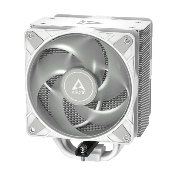 Freezer 36 A-RGB (White) – White CPU Cooler for Intel Socket LGA1700 and AMD Socket AM4, AM5, Direct touch technology, duo 12cm Pressure Optimized Fan with A-RGB lighting in push pull configuration