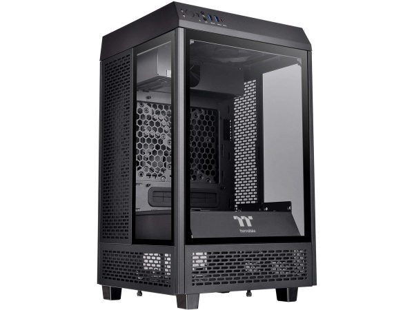 Thermaltake Tower 100 Black Edition Mini Tower Black - Tower 100 (Black)