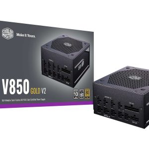 Cooler Master 850 W Full Modular 80 PLUS GOLD Certified: 90% @ Typical Load - ATX 80+ Gold (850W) Black