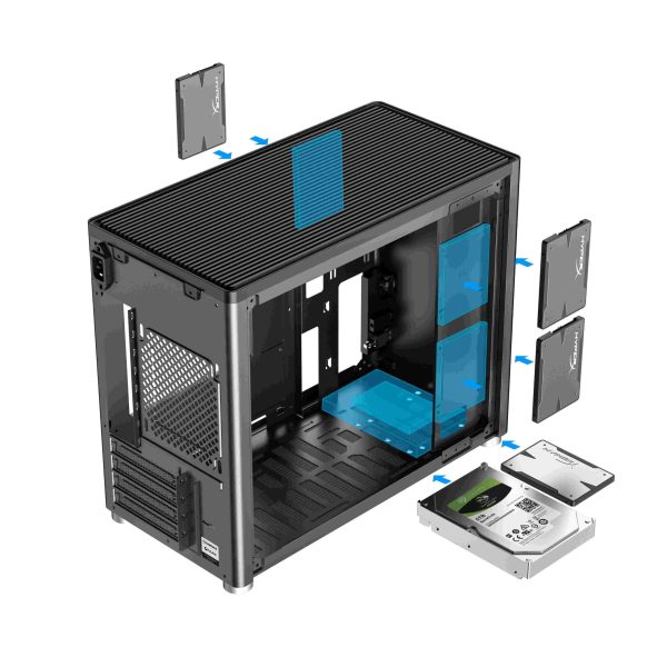 GAMEMAX Micro ATX Tower Black