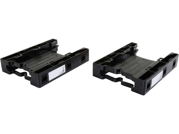 Dual 2.5" HDD / SSD & One 3.5" HDD / Device Front Bay to External 5.25" Bay - Brackets Versatile x2