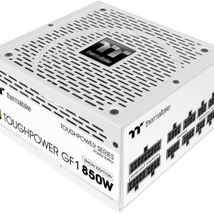 Thermaltake Toughpower PF3 1200W 80+ Platinum ATX 3.0 (PCI-E 5.0 600W 12VHPWR Connector included) Full Modular SLI/Crossfire Ready Power Supply, PS-TPD-1200FNFAPU-L - ATX 80+ Gold (850W) White