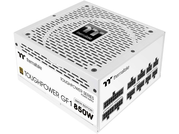 Thermaltake Toughpower PF3 1200W 80+ Platinum ATX 3.0 (PCI-E 5.0 600W 12VHPWR Connector included) Full Modular SLI/Crossfire Ready Power Supply, PS-TPD-1200FNFAPU-L - ATX 80+ Gold (850W) White
