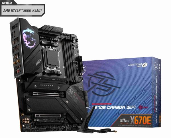MSI MAG X670E TOMAHAWK WIFI AM5 
 - MPG X670E CARBON WIFI