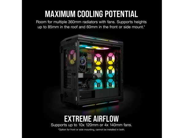 Corsair iCUE 5000T RGB ATX Mid Tower Black