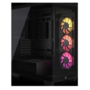 Corsair ATX Mid Tower Black - 3500X RGB LINK Black