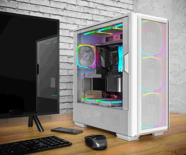 Montech Sky Two GX, E-ATX Mid Tower Chassis White