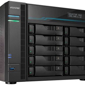 Asustor AS6706T Lockerstor 6 Gen2,4Bay NAS,Quad-Core 2.0GHz CPU,Dual 2.5GbE Ports,8GB DDR4,Four M.2 SSD Slots (Diskless) - 10-Bay,Intel Xeon,8GB,2,AS7110T