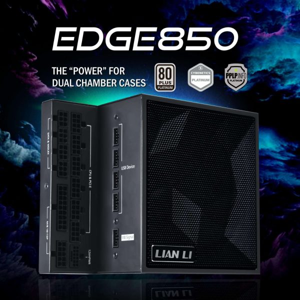 LIAN LI Edge series 850 W Full Modular 80 PLUS GOLD Certified