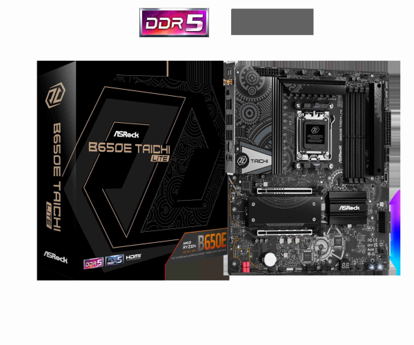 ASRock B650M Pro RS WiFi AM5 
 - B650E Taichi Lite