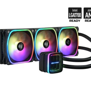 Enermax AQUAFUSION ADV Liquid Cooling System - 3 Fan Slots (120 mm),Black