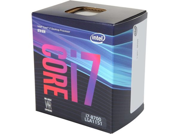 Intel Core i7-8700 6-Core 3.2 GHz - i7-8700