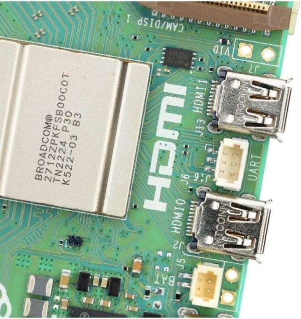 Raspberry Pi 5 8GB RAM Broadcom BCM2712 Arm Cortex-A76 2.4GHz Quad-core 64-bit Single Board Computer