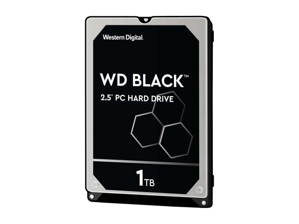 WD Black 1TB Hard Drive - 7200 RPM SATA 6Gb/s 64MB Cache 2.5 Inch - WD10SPSX