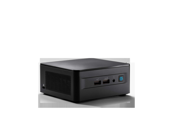 Intel NUC 12 Pro Kit Wall Street Canyon Intel® Core™ i5-1240P, Iris® Xe Graphics RNUC12WSHi5 Tall Barebone, Dual Channel DDR4-3200 SO-DIMM Sockets, Power Cord is not included
