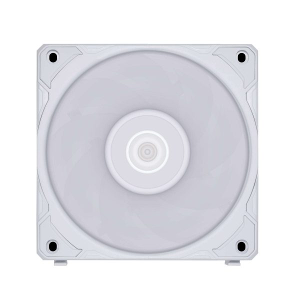 LIAN LI UNI Fan P28 120 White  3x 12cm Fan Pack with a Fan Speed Controller -- UF-P28120-3W