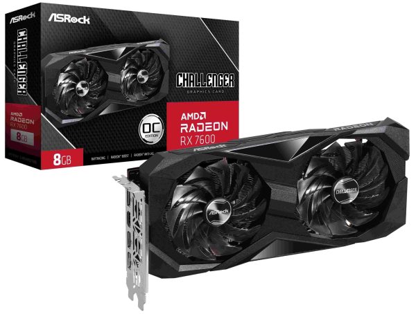 ASRock Challenger Radeon RX 7600 8GB