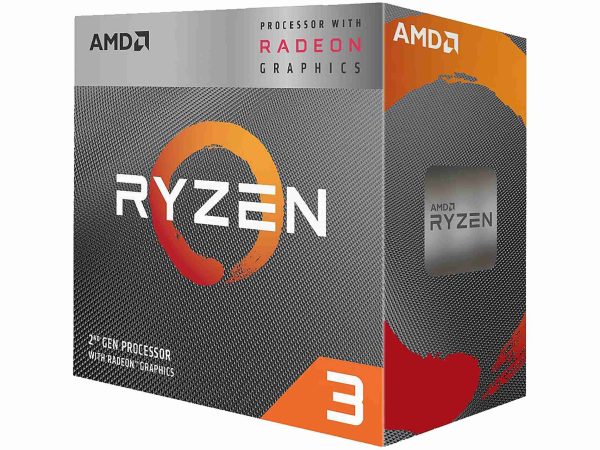 AMD RYZEN 3 3200G 4-Core 3.6 GHz (4.0 GHz Max Boost) Socket AM4 65W YD3200C5FHBOX Desktop Processor