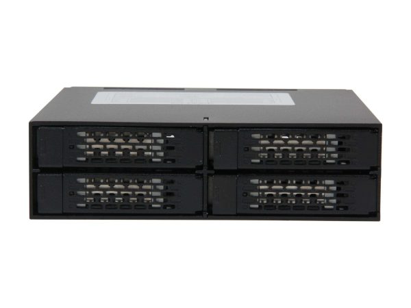 4x 2.5" SSD/HD in 1x 5.25" Bay SATA Hot-Swap Backplane Cage