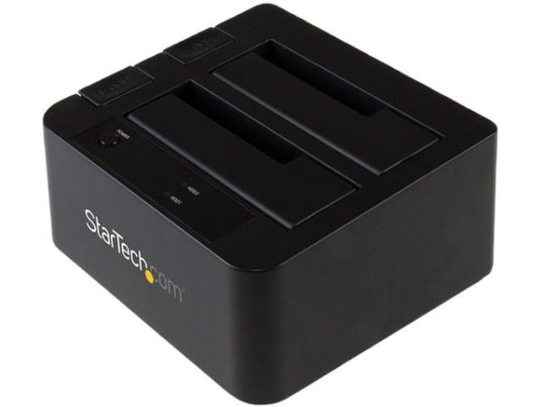 StarTech.com USB 3.1 Gen 2 (10Gbps) Dual-Bay Dock for 2.5"/3.5" SATA SSD/HDDs with UASP