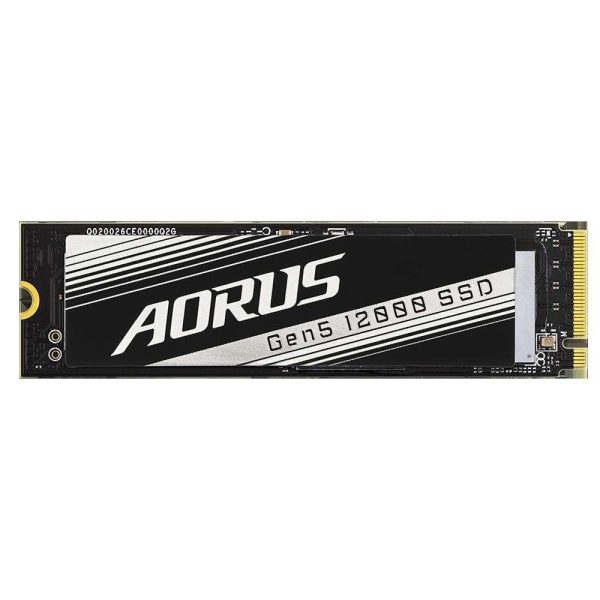 GIGABYTE AORUS Gen5 12000 SSD 1TB PCIe 5.0 NVMe M.2 Internal Solid State Hard Drive with Read Speed Up to 11700MB/s, Write Speed Up to 9500MB/s, AG512K1TB