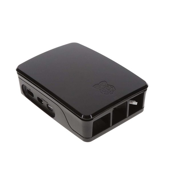 Raspberry Pi SC1160 Active Cooling PWM Fan Protection, Inbuilt fan case, Black-Grey