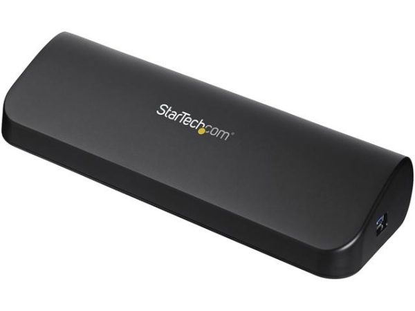 Universal USB 3.0 Laptop Docking Station - Black,HDMI / DVI / VGA - Dual Monitor