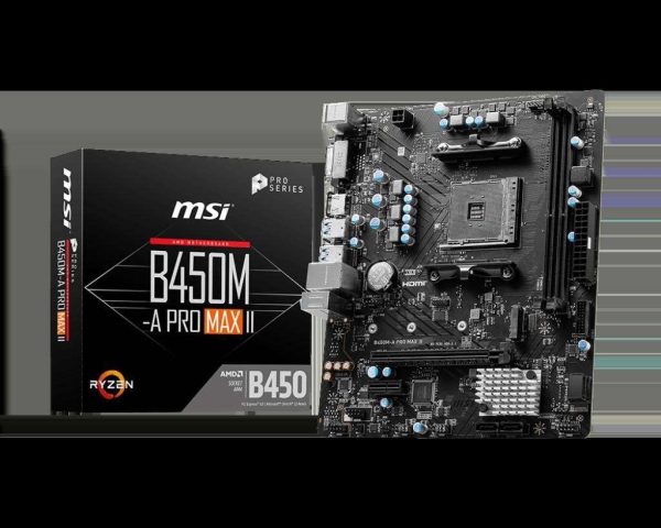 MSI B450M-A PRO MAX II AM4