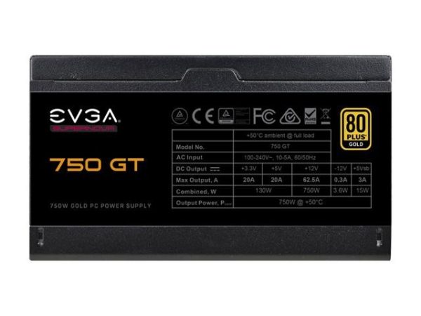 EVGA SuperNOVA 750 GT 750 W Full Modular 80 PLUS GOLD Certified