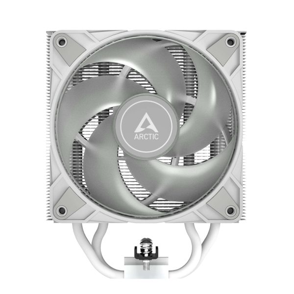 Freezer 36 A-RGB (White) – White CPU Cooler for Intel Socket LGA1700 and AMD Socket AM4, AM5, Direct touch technology, duo 12cm Pressure Optimized Fan with A-RGB lighting in push pull configuration