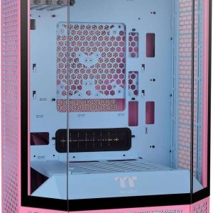 Thermaltake Tower 300 Series Micro-ATX Tower Chassis Black - Pink