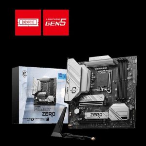 MSI B760 GAMING PLUS WIFI LGA 1700 (280) DDR5 ATX Motherboards - Intel,  SATA 6Gbps, Wi-Fi 6E, Bluetooth 5.3,  7.1 HD Audio, PCIe 4.0 x16, 2.5G LAN - B760M PROJECT ZERO