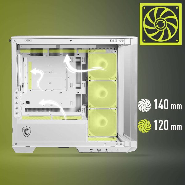 MSI Micro ATX Tower White
