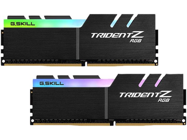 G.SKILL TridentZ RGB Series 32GB (2 x 16GB) DDR4 3600 (PC4 28800) - 16GB (2 x 8GB),DDR4 3600 (PC4 28800),19